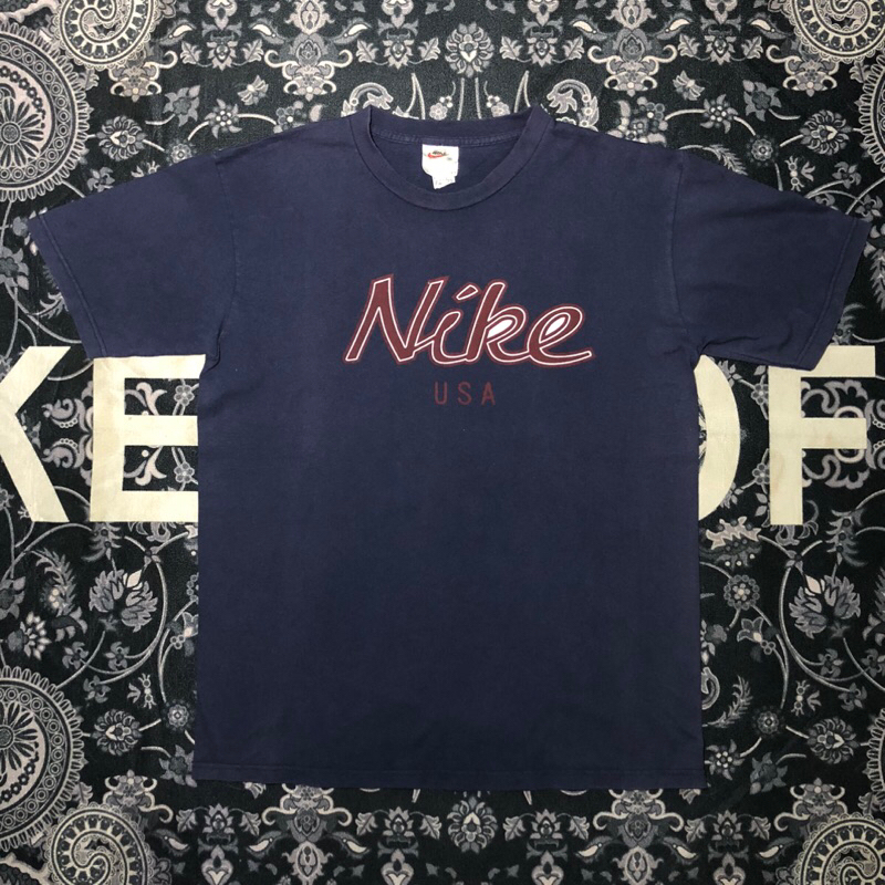 kaos nike vintage usa swoosh