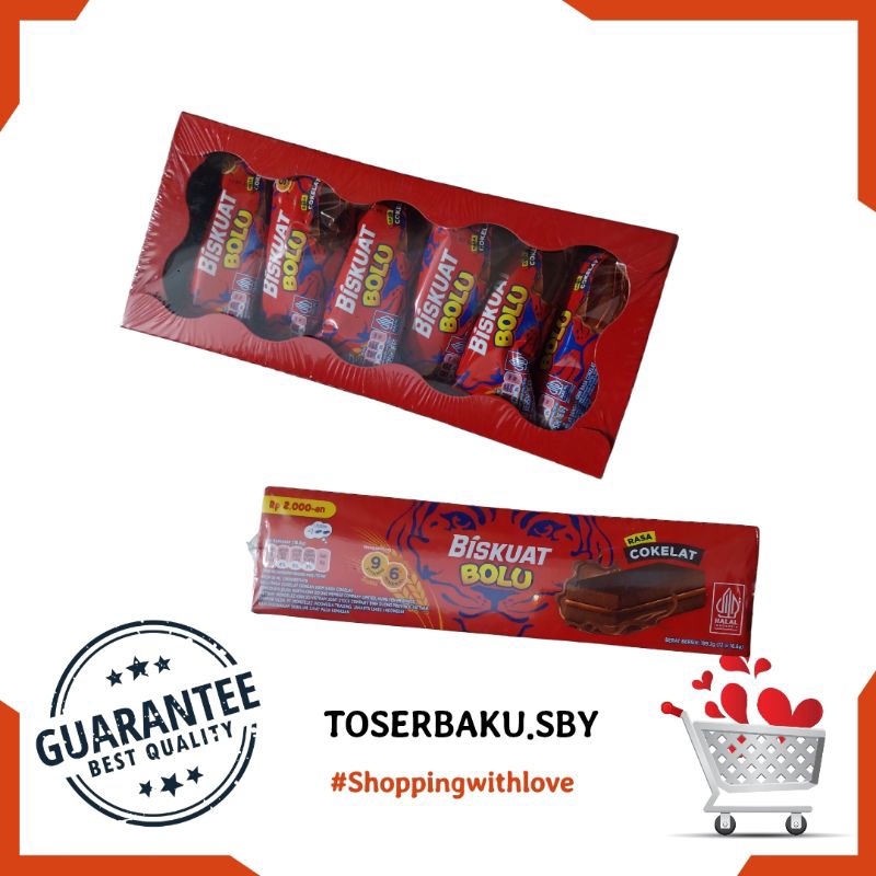 

BISKUAT BOLU Coklat 12 pcs @16 g / Balu Coklat / Kue / Snack Murah / Dirumah Saja / Agen Trusted