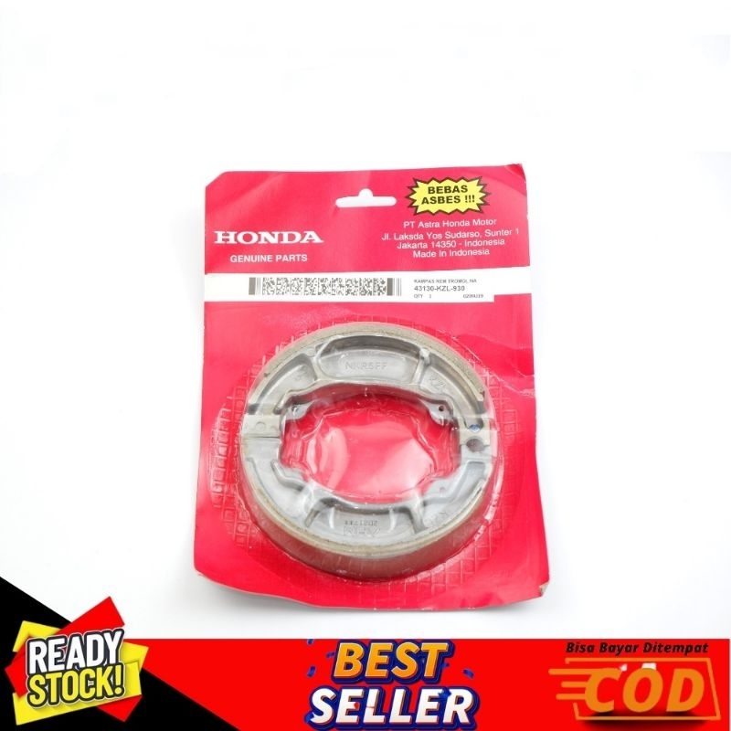 kampas rem belakang beat scoppy spacy vario  - KZL