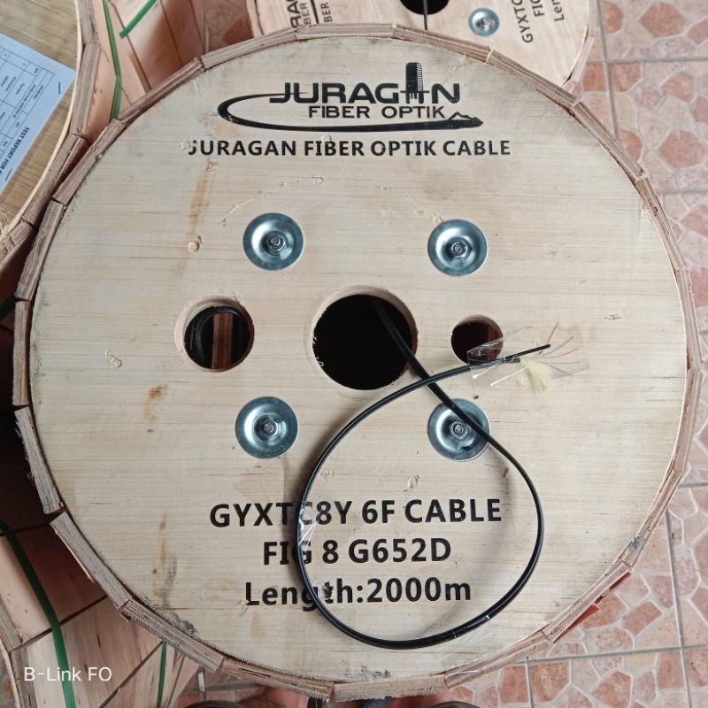 kabel 6 core fig 8 / kabel fig 8 6 core / kabel fiber optik