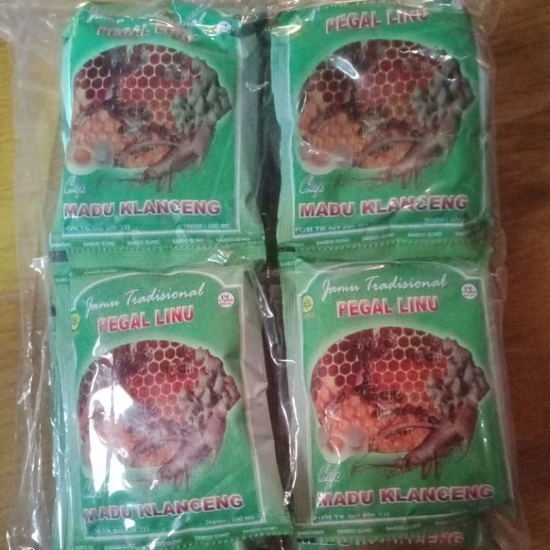 

3 pack hemat jamu tradisional pegal linu cap madu klanceng