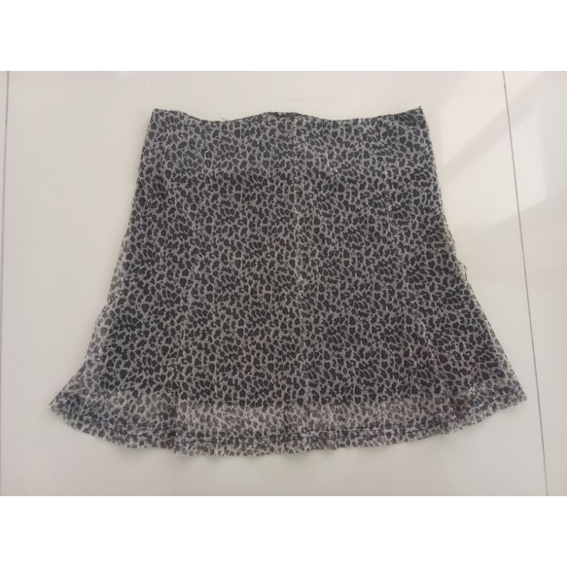 Rok Brokat Sifon Totol Hitam C.SC (PRODUK PRELOVED)