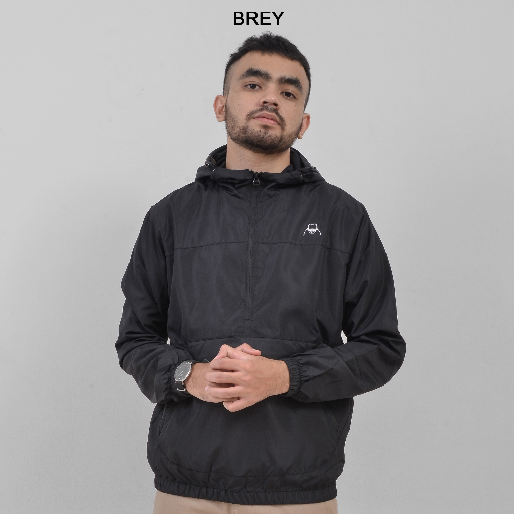 BREY Jaket Pria Cagoule Parasut Maze Jacket
