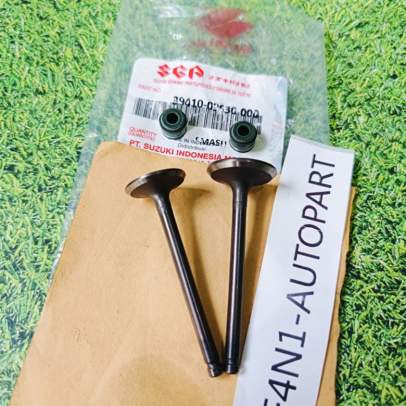 Payung klep/Klep set + Seal klep Suzuki Smash 110 OLD/Smash New 110