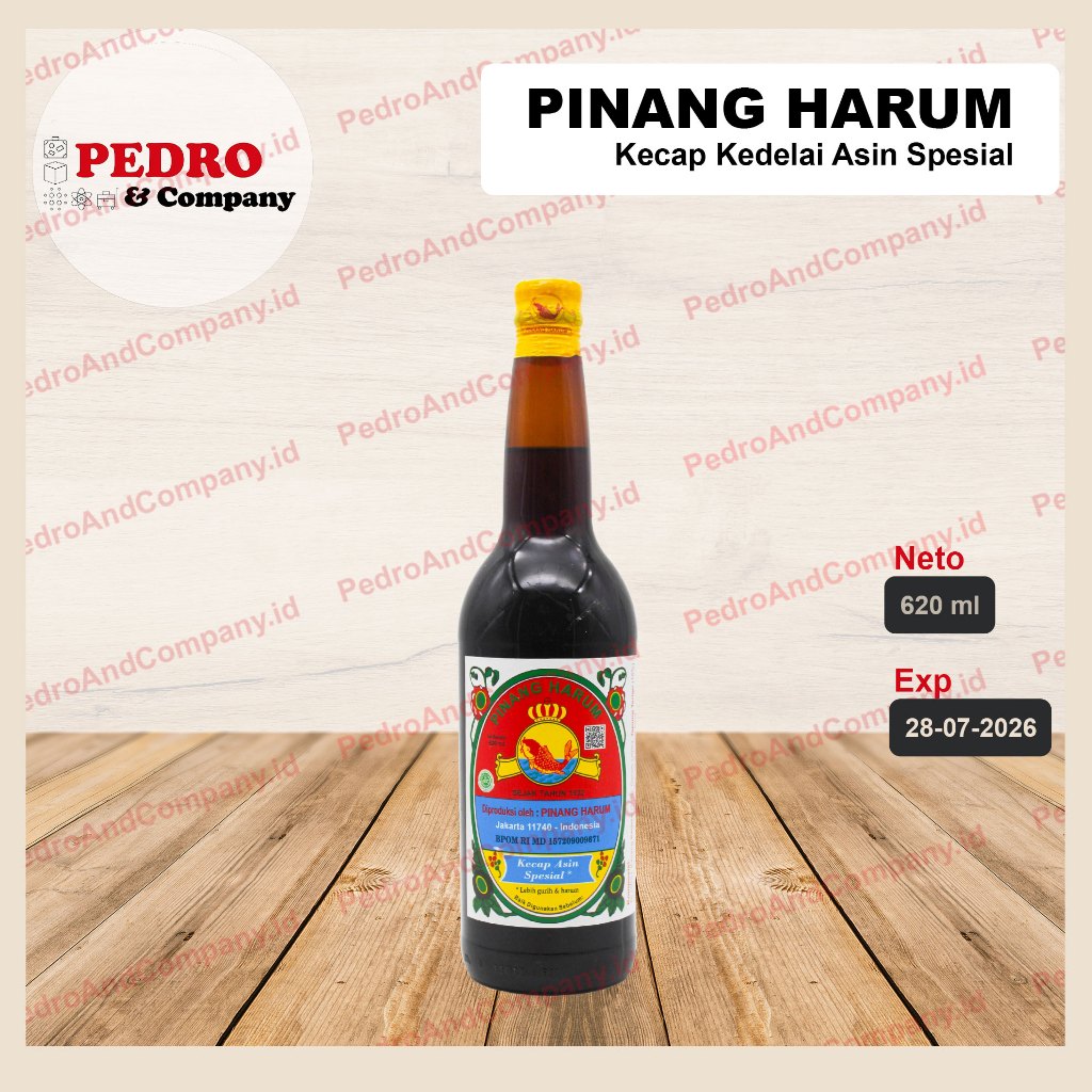 

Pinang harum kecap asin SPECIAL 620 ml - soy sauce SPESIAL