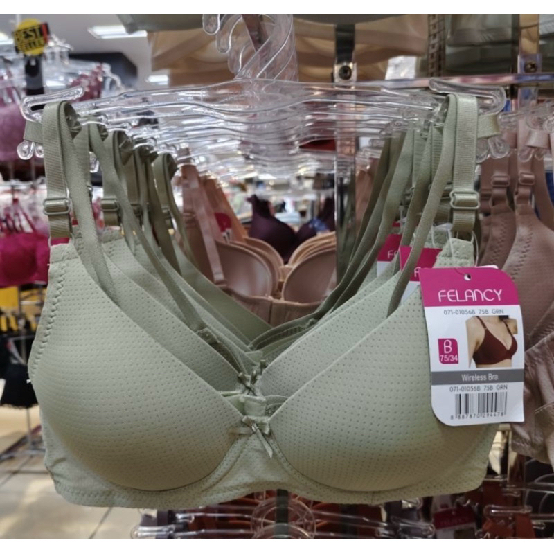 FELANCY BRA FULL CUP TANPA KAWAT CUP B (71-1056)