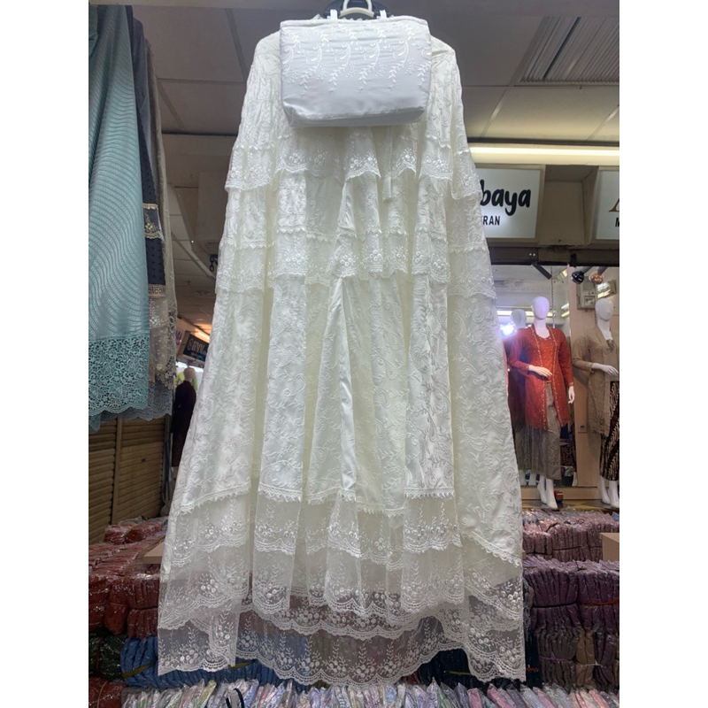 Mukena sutra paris ori/premium