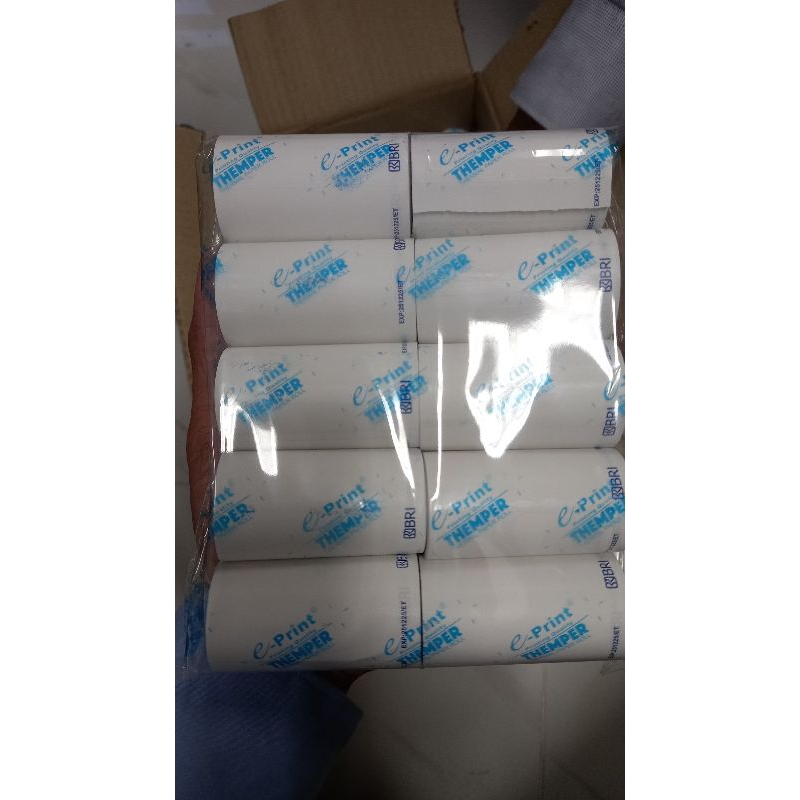 Kertas Struk EDC Thermal Print EDC Logo BRI/Polos