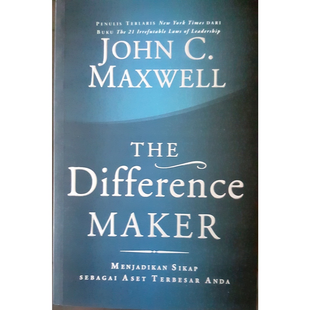 buku "THE DIFFERENCE MAKER"