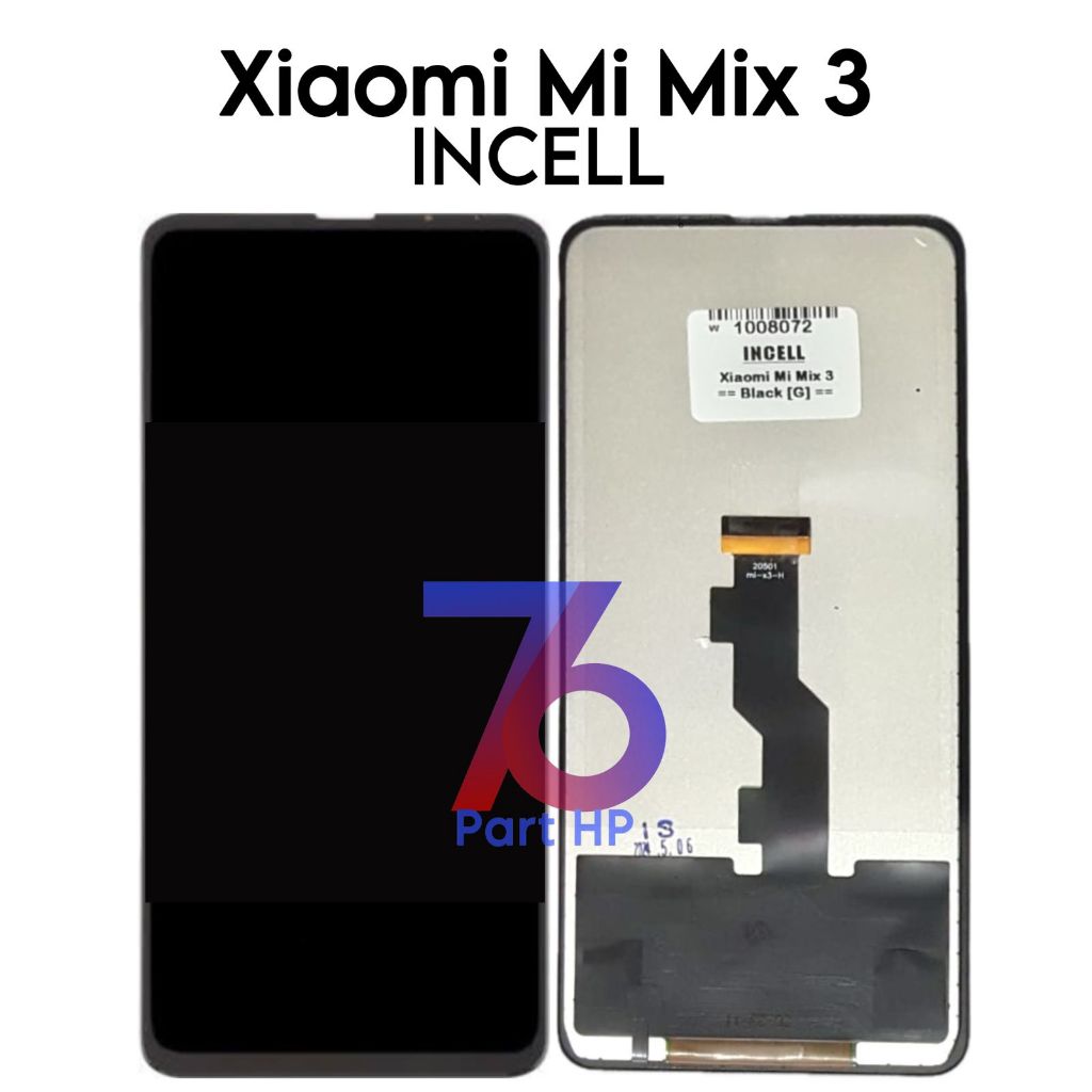 LCD Touchscreen Fullset Xiaomi Mi Mix 3 (4G Lte) / Mi Mix3 / MiMix 3 / M1810E5A