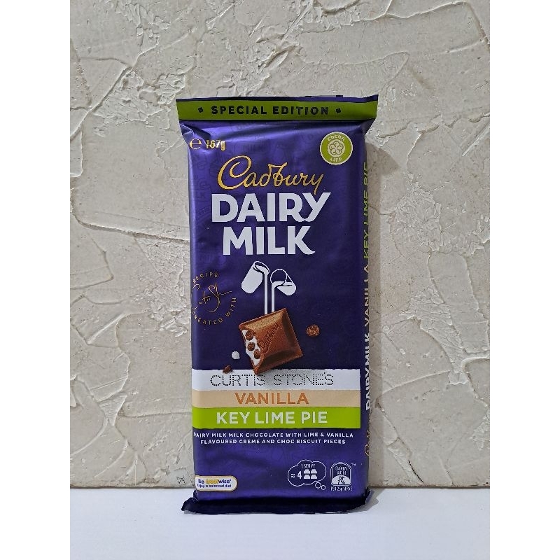 

CADBURY DAIRY MILK CURTIS STONES VANILLA KEY LIME PIE
