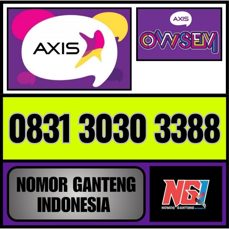 Nomor Cantik Axis 3030 3388