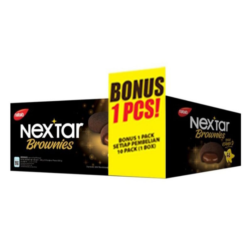 

Biskuit Nextar brownies 34g(11pcs/box)