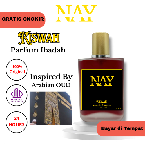 NAY Perfume - Minyak Wangi Kiswah Oud 100 ML Parfum Non Alkohol Tahan Lama