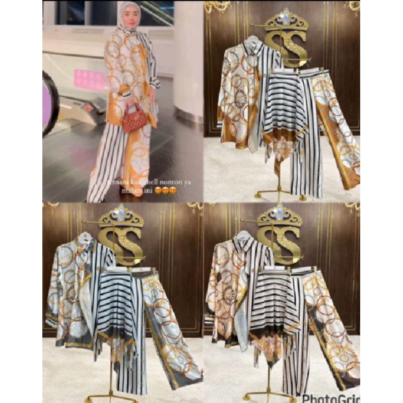 one set salur rantai Shella saukia