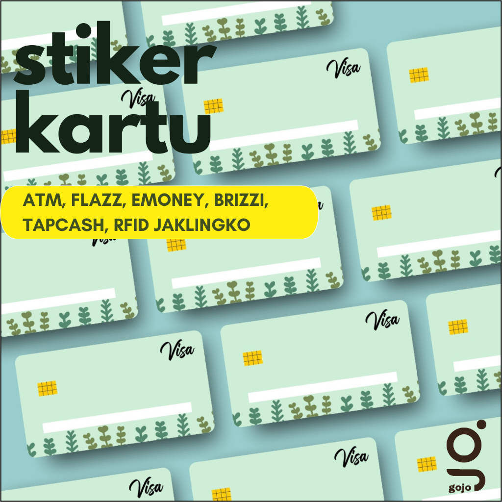 

Gojo Stickers - Stiker Sticker Kartu Atm - Lucu Pattern Aesthetic Skin Card Edition Vinyl + Laminating Glossy Debit Credit Emoney Flazz Tap Cash RFID BCA