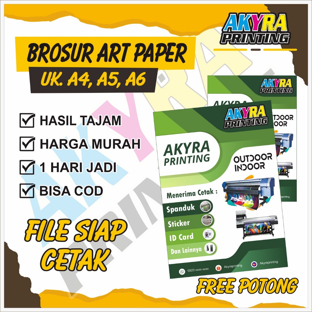 

Print Brosur Poster Art Carton - Ukuran A5