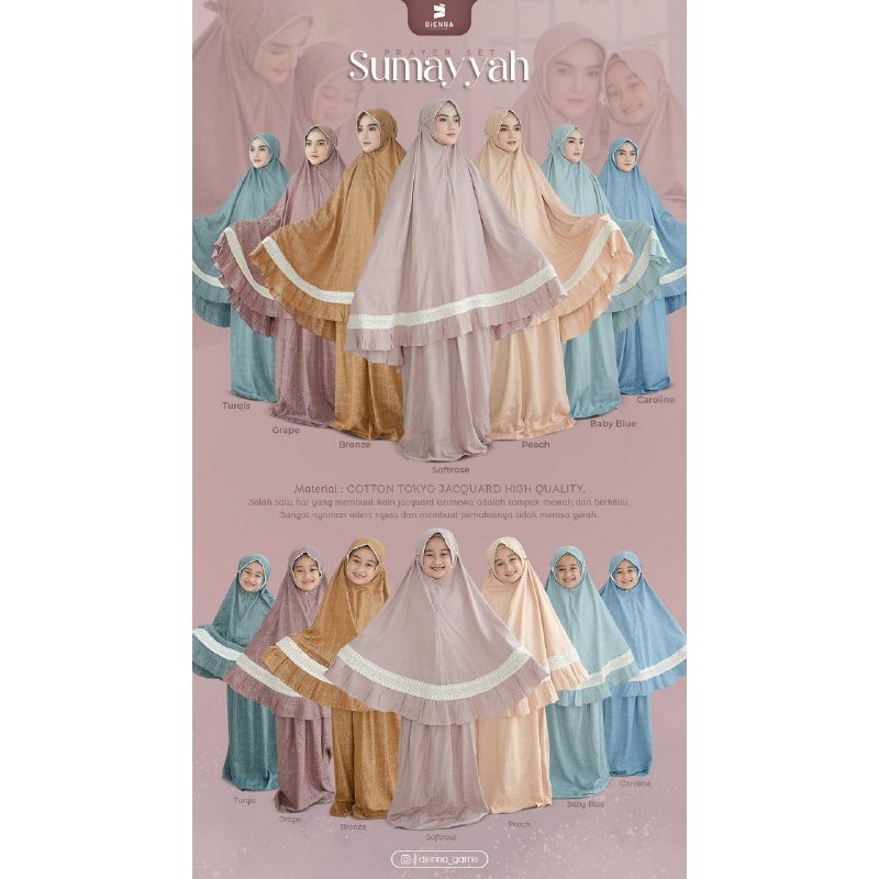 MUKENA SUMAYYAH COUPLE BY DIENNA