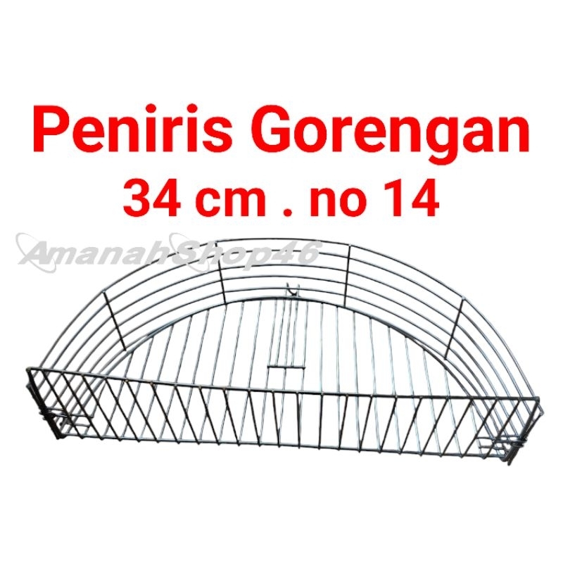 Peniris penggorengan gorengan minyak