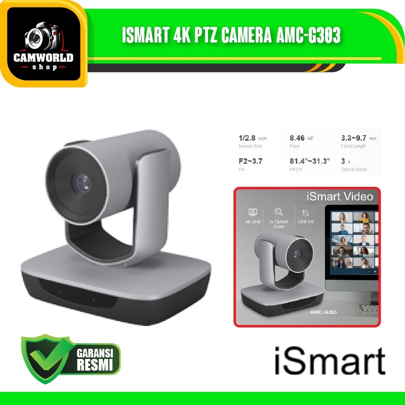 ISMART 4K PTZ Camera AMC-G303
