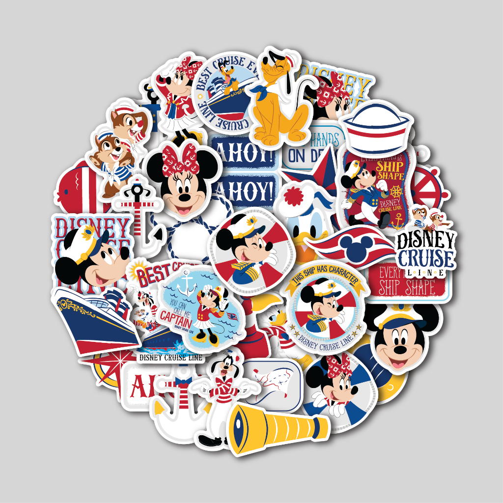 

STICKER PACK DISNEY CRUISE LINE | STICKER TUMBLR | STIKER LAPTOP KOPER HELM