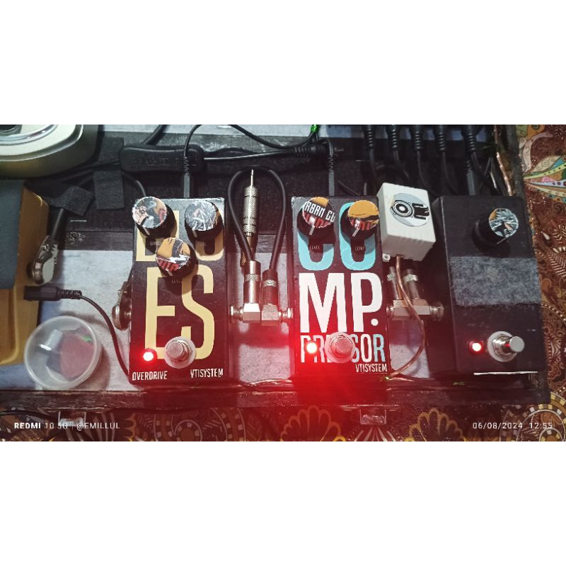 Efek Bass/Gitar Compressor dan Overdrive Blues by Vti System