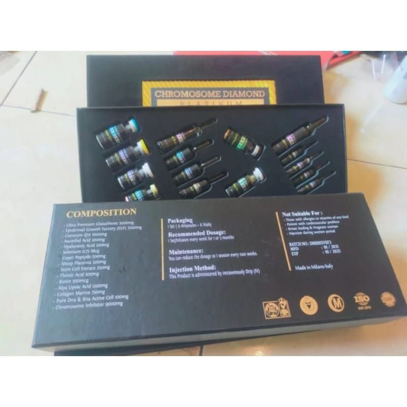 chromosome diamond platinum//kromosom cromosome diamon platinum original