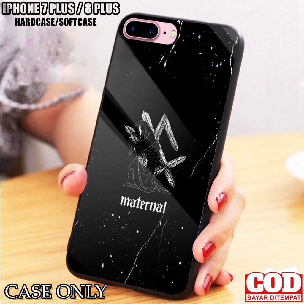 Case IPHONE 7 PLUS / IPHONE 8 PLUS - Casing IPHONE 7 PLUS / IPHONE 8 PLUS [ MTRNL ] Silikon - Kesing