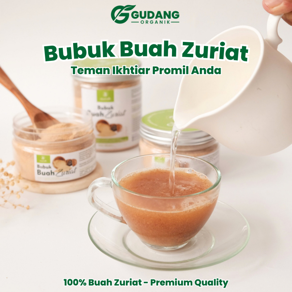 

500gr Serbuk Zuriat Promil Bubuk Buah Zuriat Murni High Quality