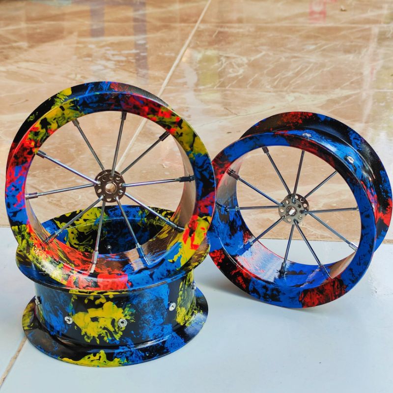 Bladu Keren Ruji Racing 4 Inch (GRATIS TAMBAH NAMA)(maksimal 7 huruf)