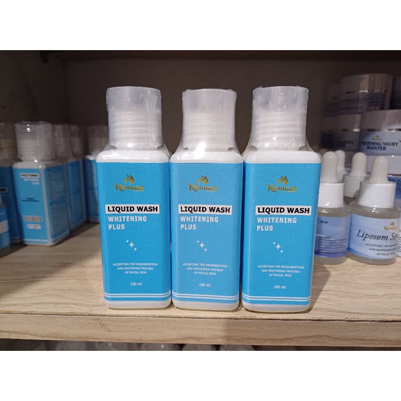 grosir liquid wash super whitening plus nyoman isi 3pcs