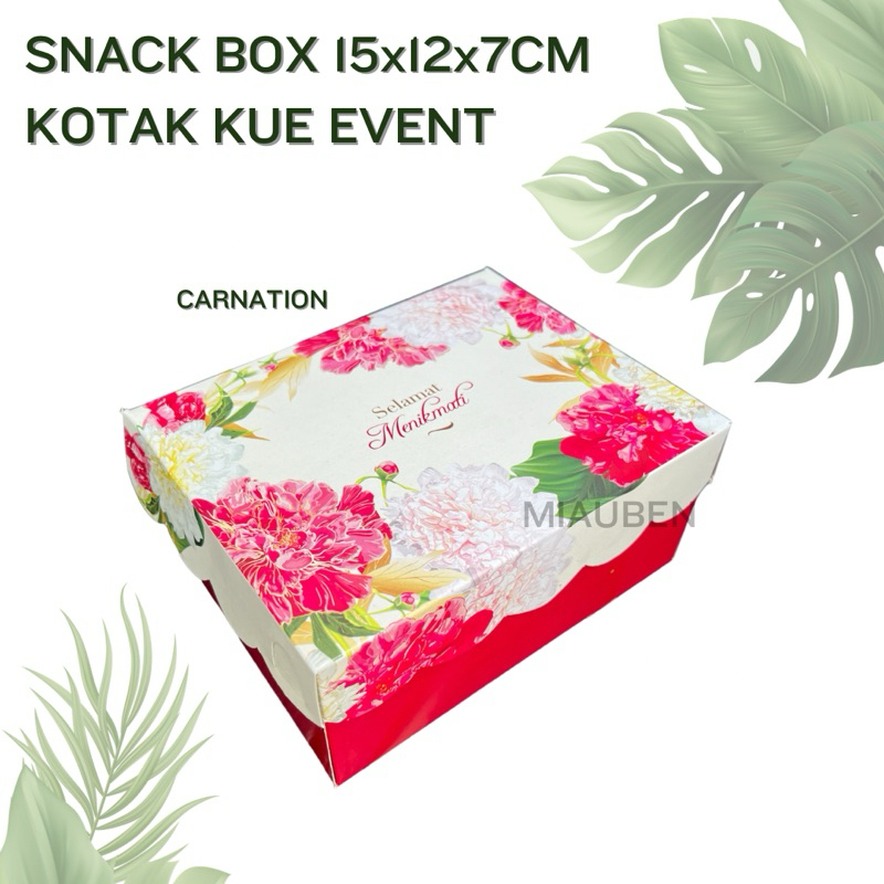 

Snackbox kotak snack kotak hajatan 15x12x7cm