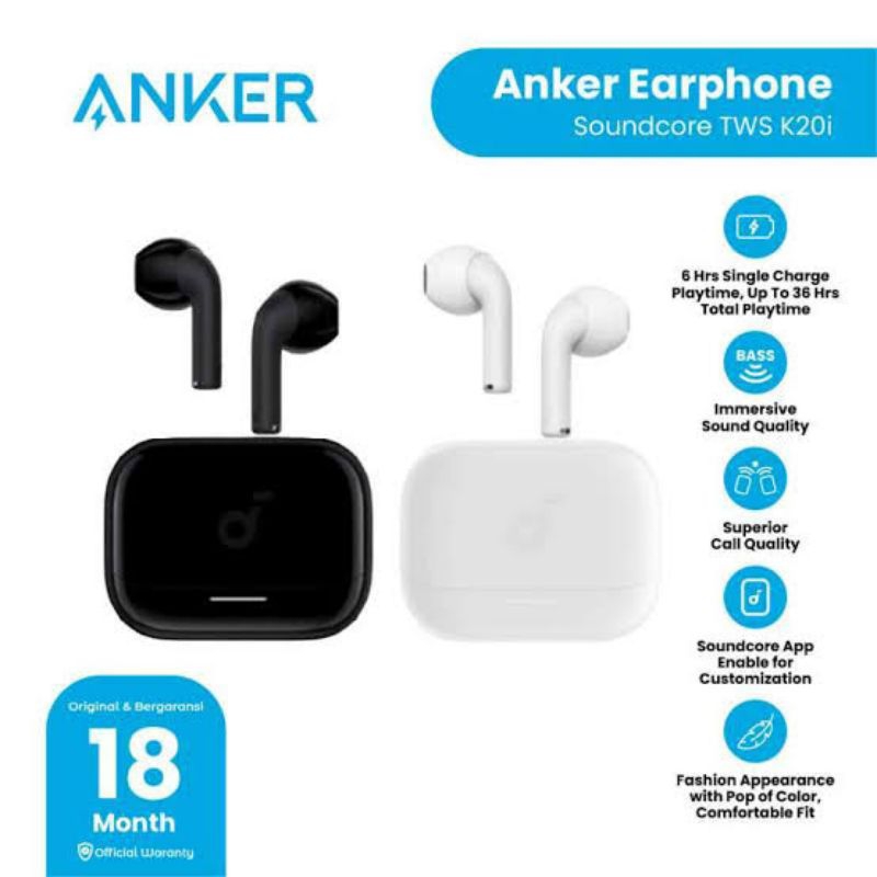 TWS ANKER SOUNDCORE K20i