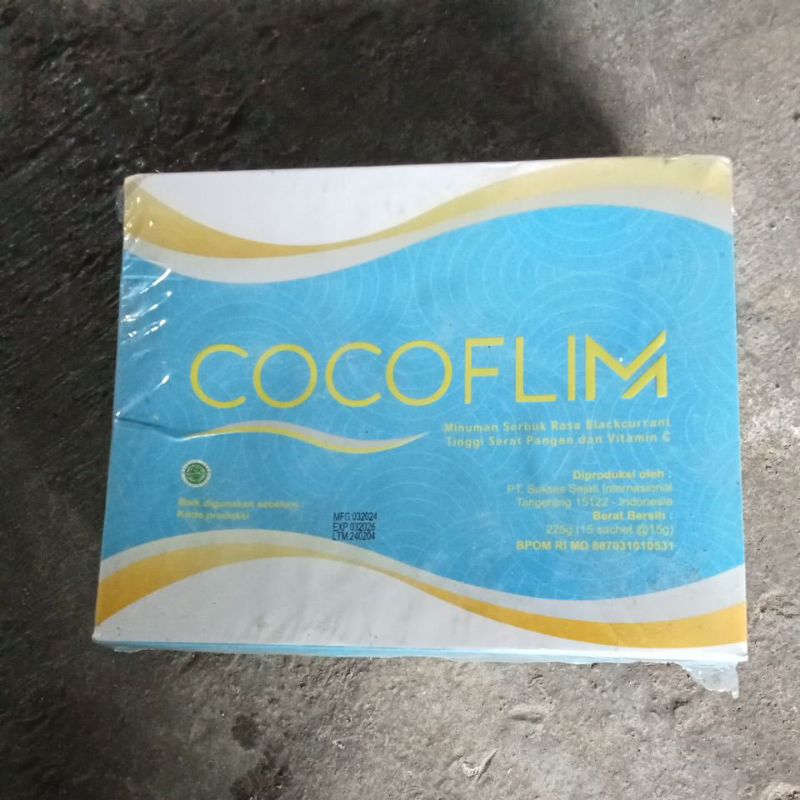 

CocoFlim Minuman Serbuk Rasa Blackcurrant 225g (15sch)