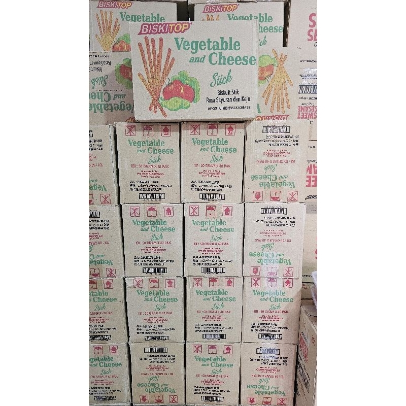

BISKITOP VEGETABLE AND CHEESE/ 1 DUS ISI 40BKS