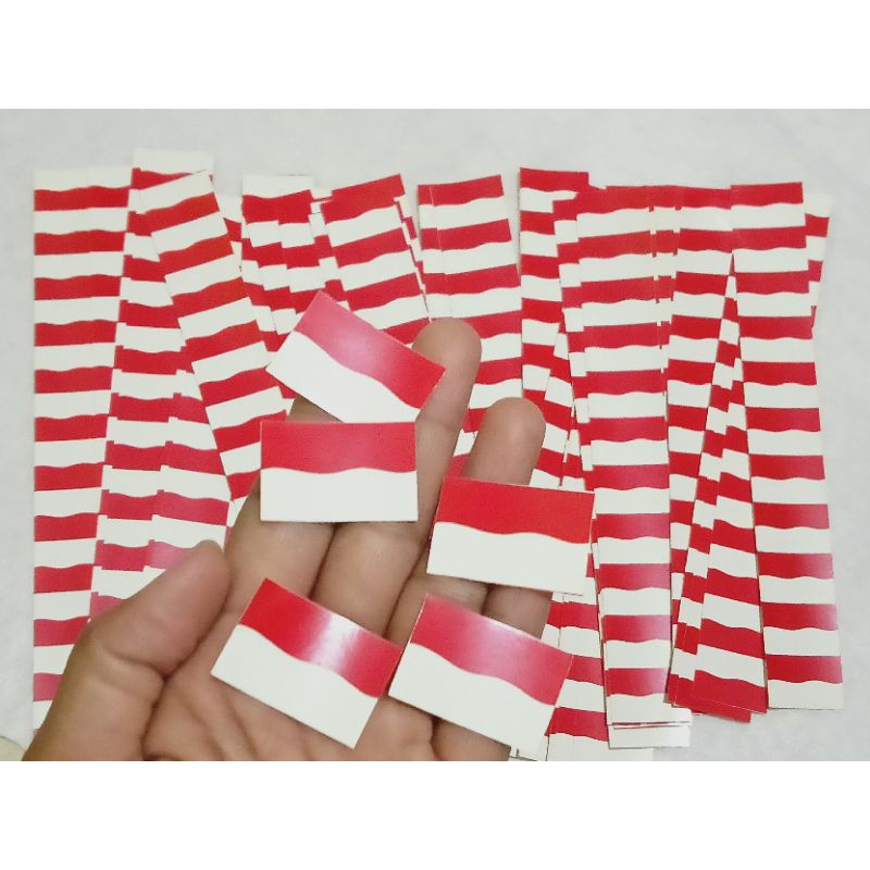 

Nabila Acesories stiker pipi merah putih
