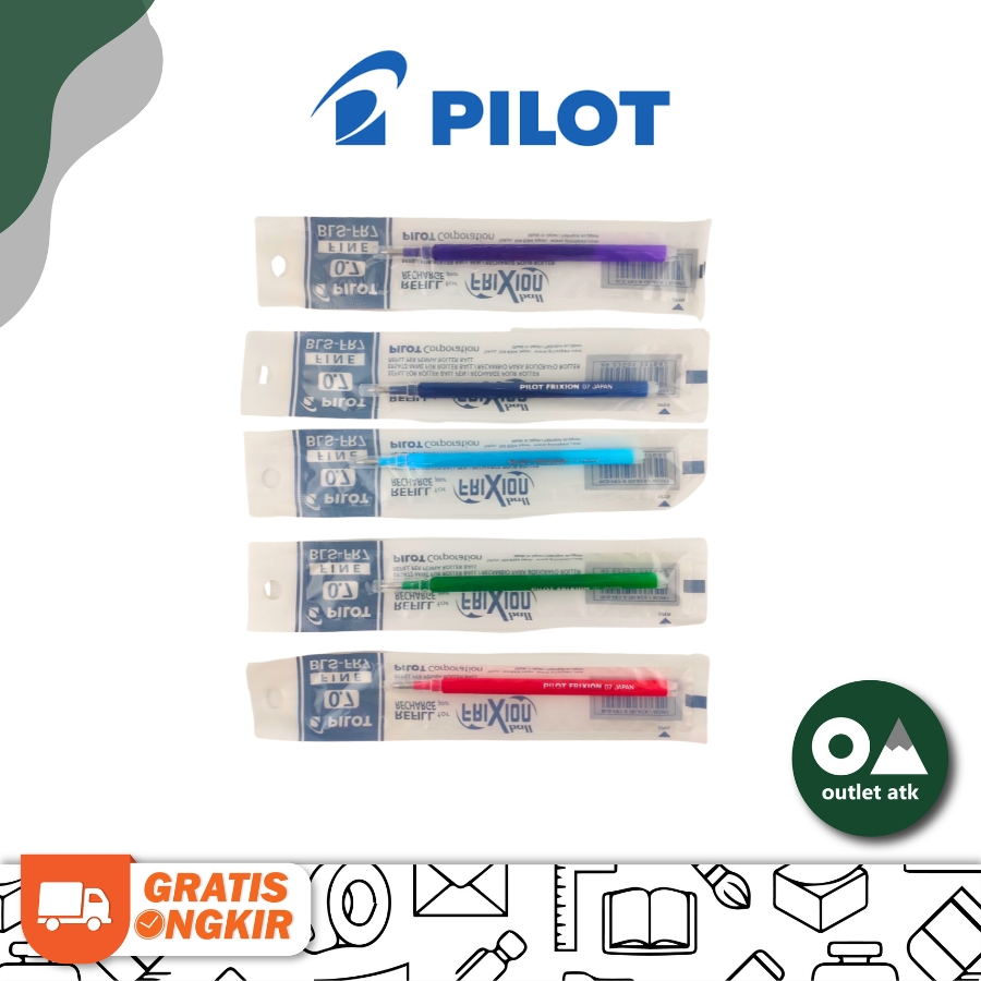 Pilot Frixion Erasable Pen Refill 0.7mm - Isi ulang Pen hapus original Jepang