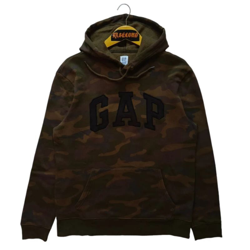 Hoodie GAP Camo Big Logo Original