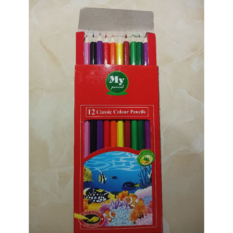 

12 pensil warna