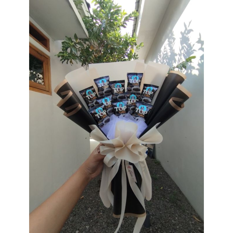 

buket kopi, buket kopi kapal api, buket gooday , buket top kopi ,buket untuk cowok