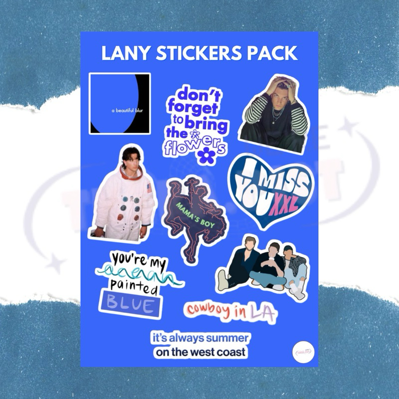 

LANY STICKERS PACK