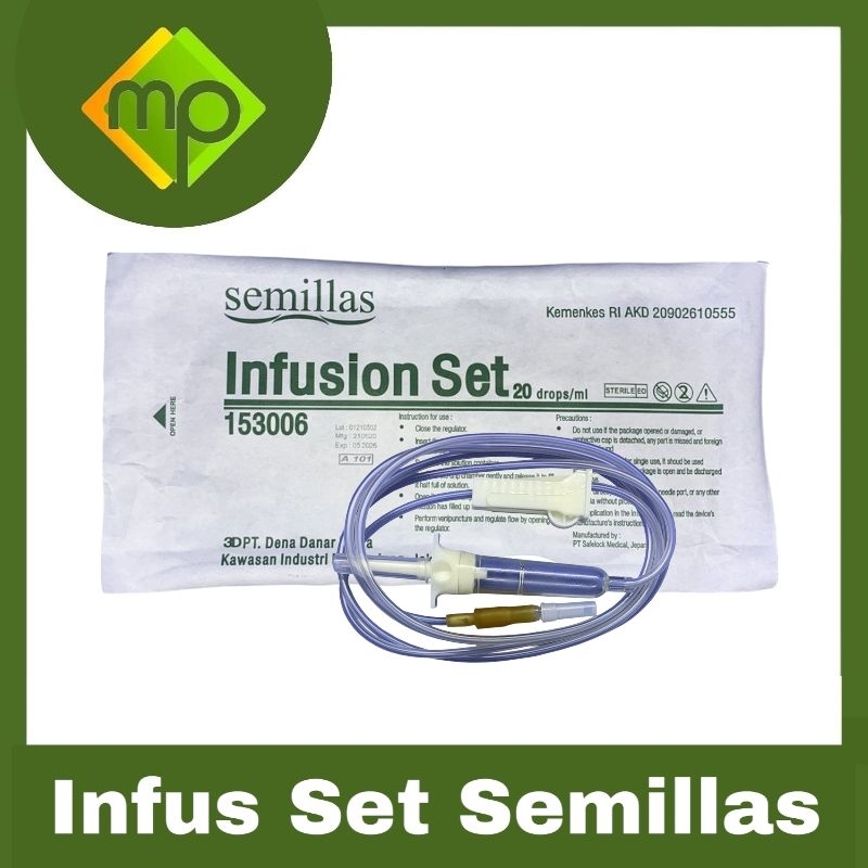 Infus Set Semilas  Selang Infus Semillas  Infus Set