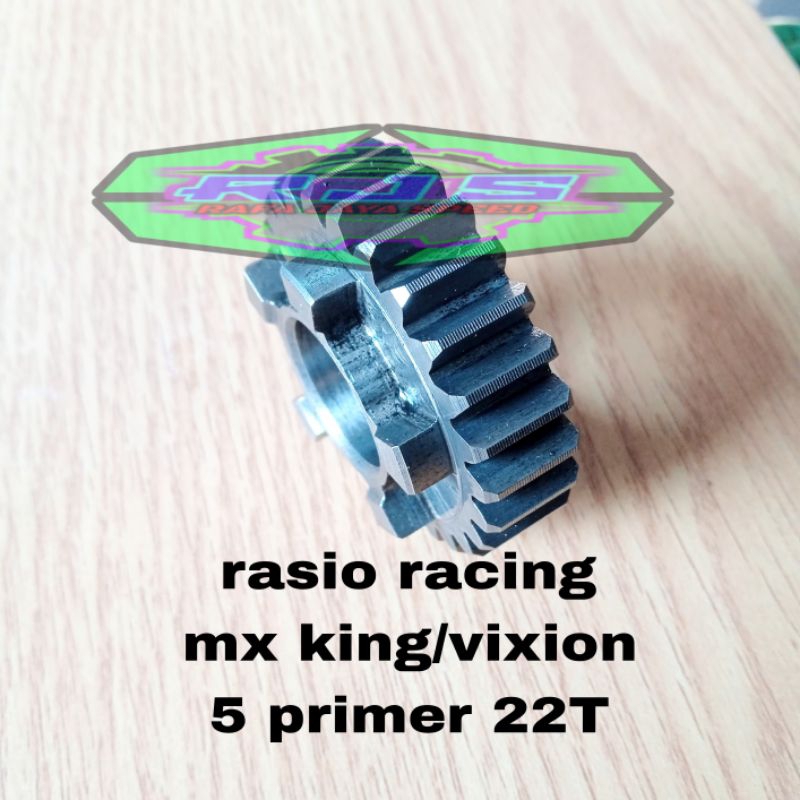 rasio racing jupiter mx king/vixion gigi 5 primer 22T
