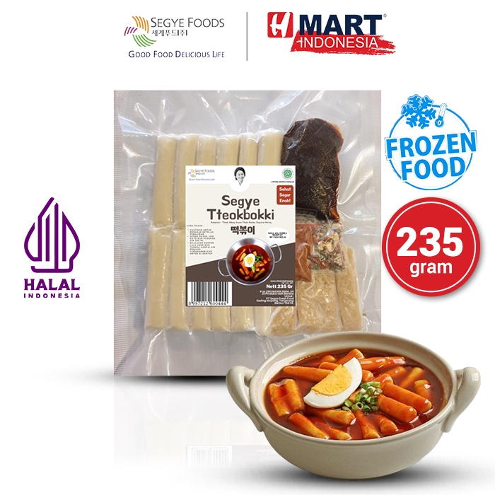 

Segye Tteokbokki Ready to Cook - Rasa Asli Korea 235g