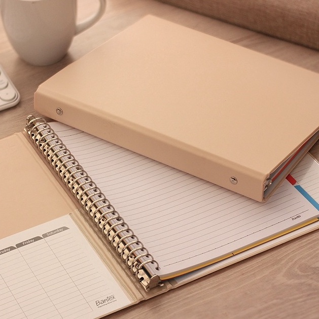 

KODE D77U Bantex Binder Note Polos B5 26 Ring Warna Pastel