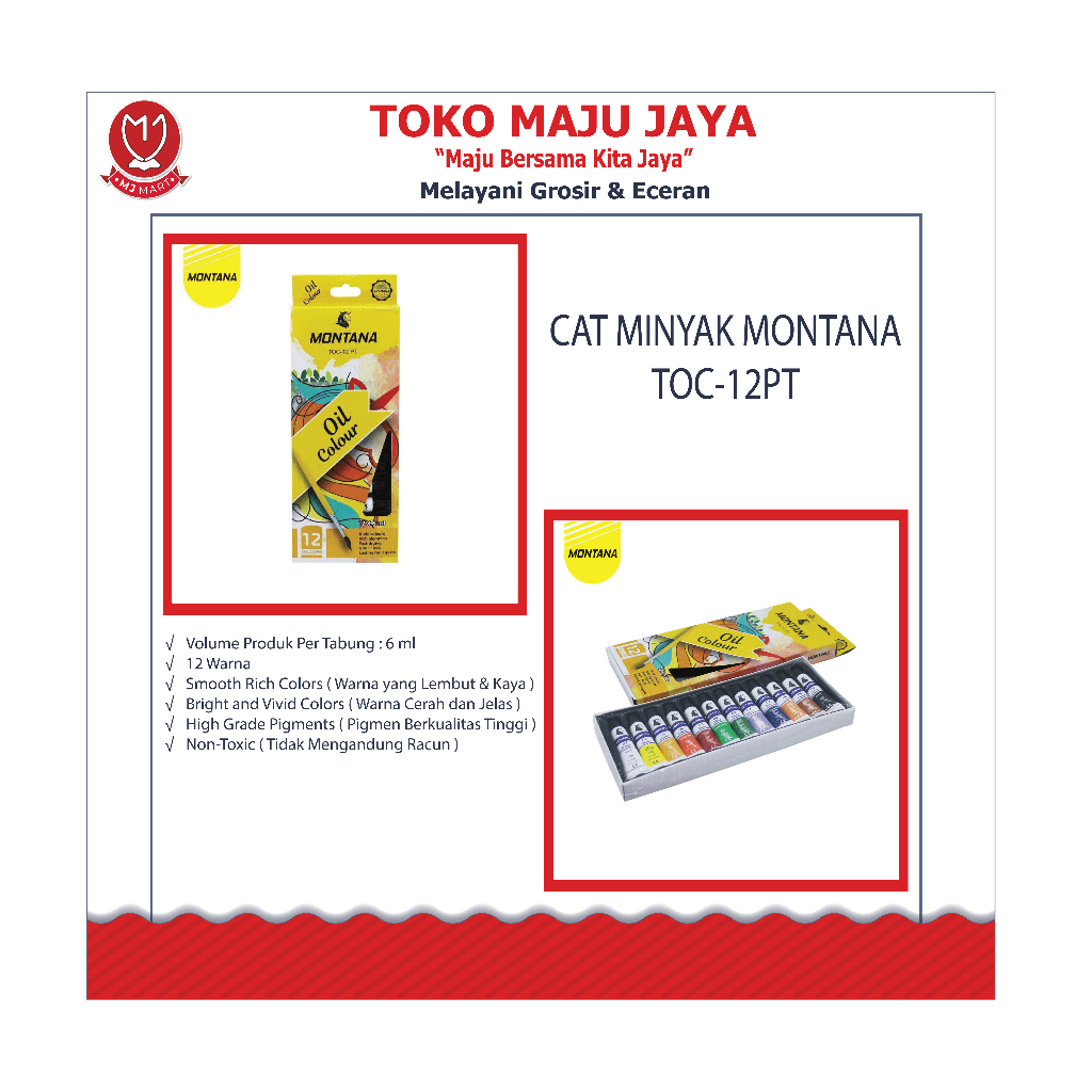 

CAT MINYAK MONTANA TOC-12PT