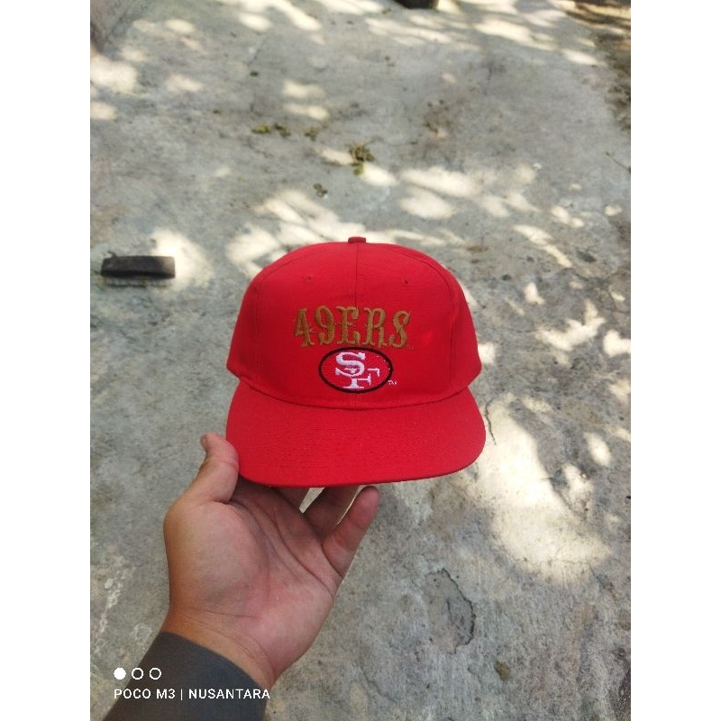 Topi Vintage NFL SF 49ERS By Ajd