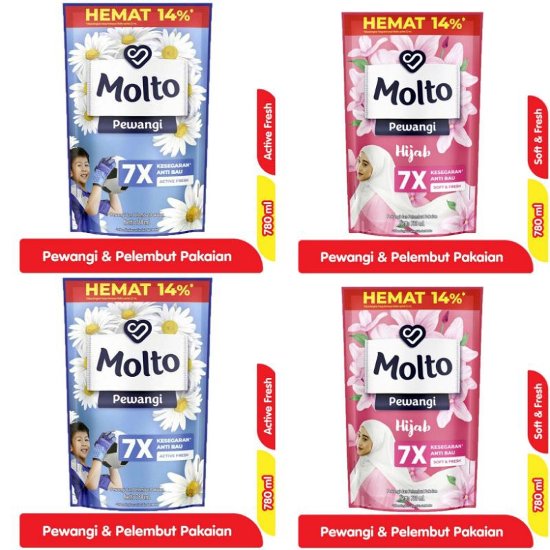 MOLTO PEWANGI PAKAIAN 780ml