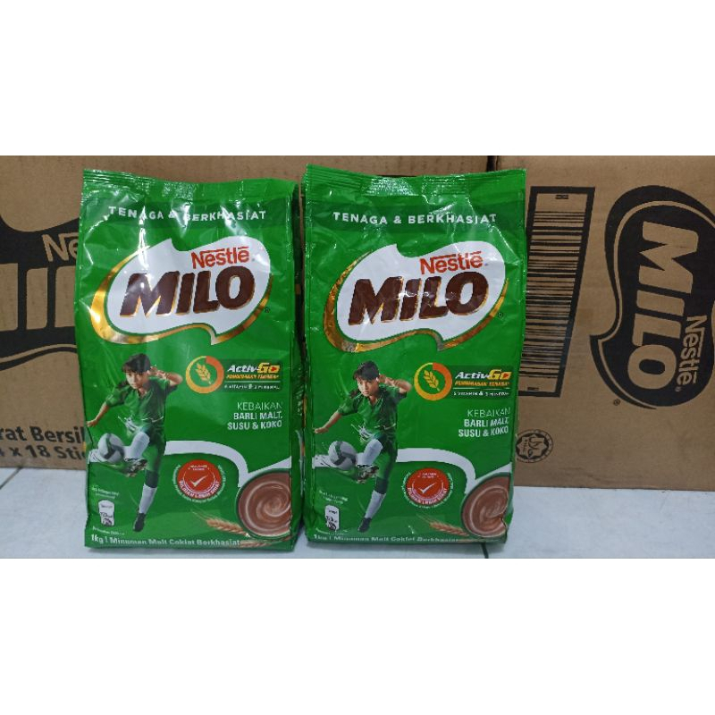 

MILO MALAYSIA ORIGINAL 1kg / MILO MALAYSIA/ MILO ORIGINAL 100%