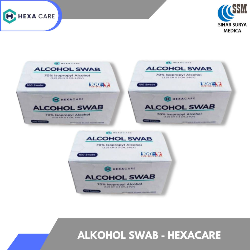 Alkohol Swab Hexacare / Tissue Alkohol Swab Hexacare